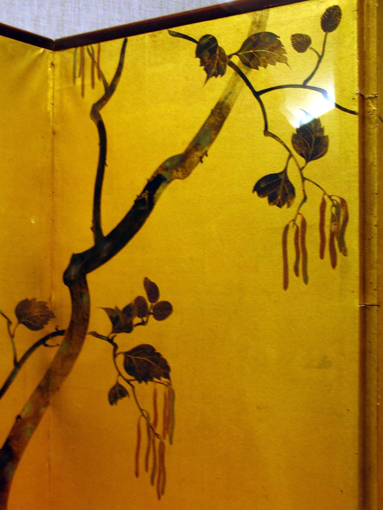 Artistic representation of autumn and winter flowers in a 19th-century style