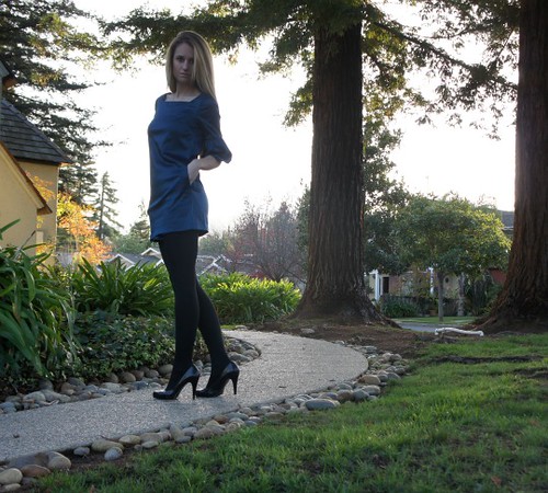 Forever 21 Hidden Pocket Royal Blue Mini Dress Black Tig Flickr