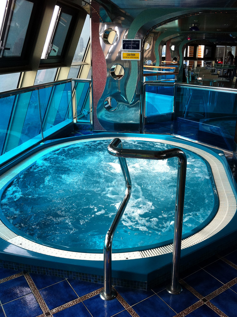 Carnival Splendor Hot Tub Panorama Deck Starboard Flickr