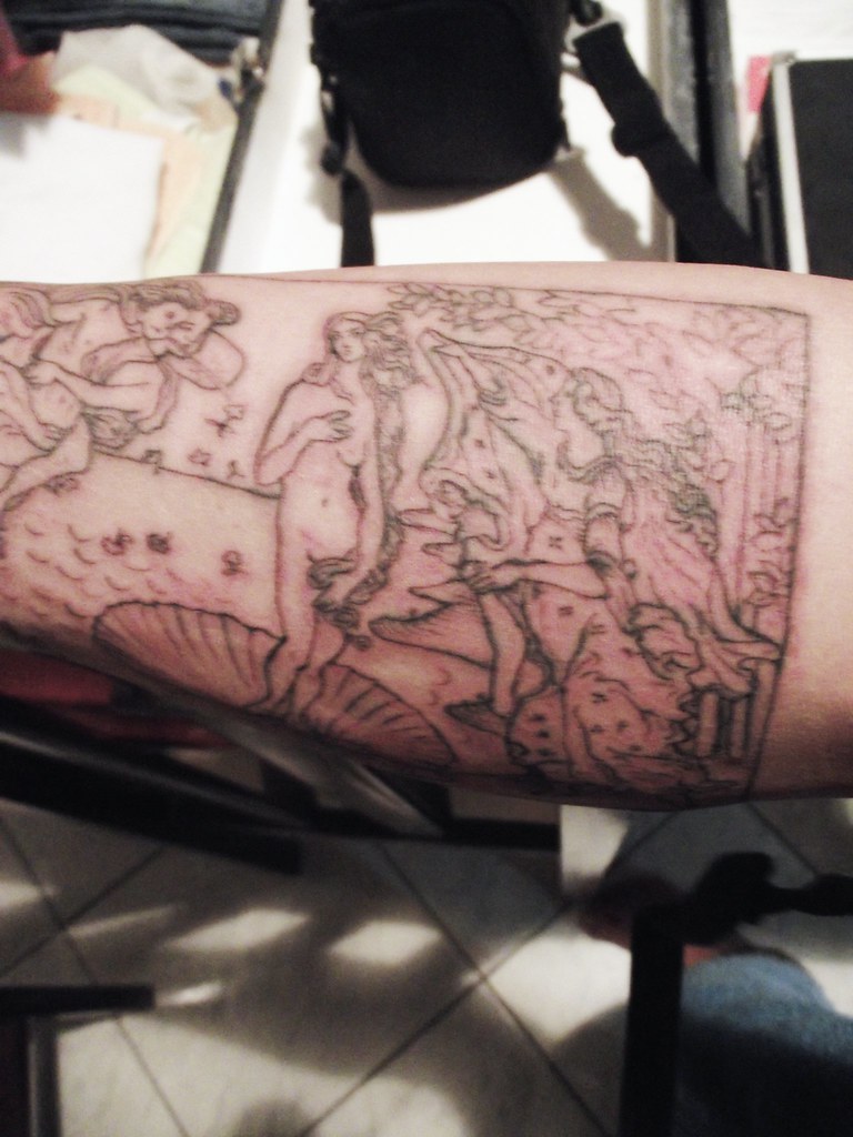 Nascimento De Venus Tattoo | Artinpeli Tattoo | Flickr 1024_x_768_jpg