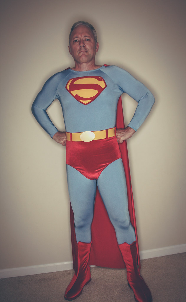 George Reeves Superman My Take On The Classic Costume From Flickr