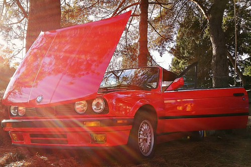 Bmw e30 after oil change. #bmw #e30 #318i # convertible #r…