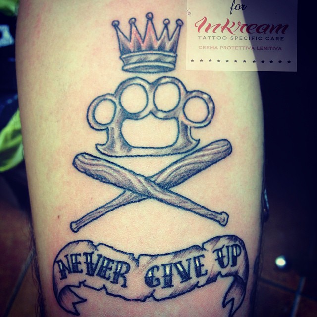 Never Give Up #Blackandgray #Inkream #Inked #Ink #Tattoo #… | Flickr 640_x_640_jpg