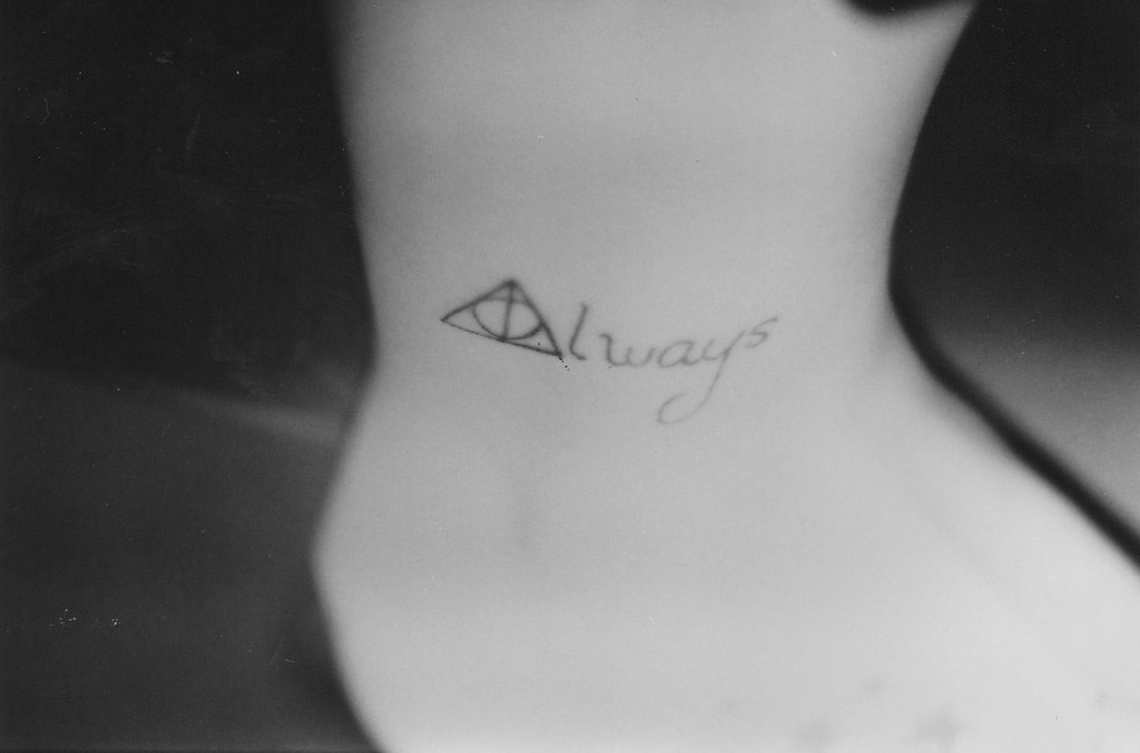 Tattoo | My Lovely Harry Potter Tattoo, Always With The A As… | Flickr 676_x_1024_jpg