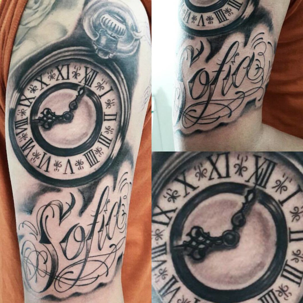 Reloj - Sofía (Continuación Media Manga) Blonde Tattoo Studio Artista Juan #Tattoo #Tatuaje #Piercing #Art #Ink #Elephantstencil #Vikingink #Tattoajesenfoto #Instapic #Good #Like #Like4Like #Instagram #Insta #Blonde #Blondetattoostudio #Llevanosentupie ... 1024_x_1024_jpg