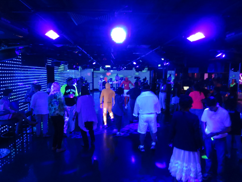 Bliss Ultra Lounge Nightclub Neon Dance Floor On The Norwe