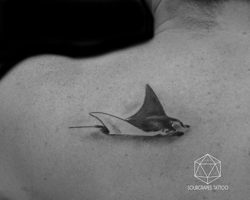 Manta Ray Tattoo | Sourgrapes Tattoo 1322 Tattoo Studio Quee… | Flickr 640_x_800_jpg