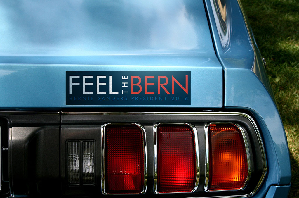 Photo Behance is the world's largest creative network for showcasing and discovering creative work. Feel The Bern Bumper Sticker Mockup J32design Feel The Ber Flickr