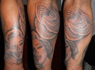 Marilyn Monroe, Money Rose | Tattoo By Nicholas Riley | Flickr 234_x_319_jpg