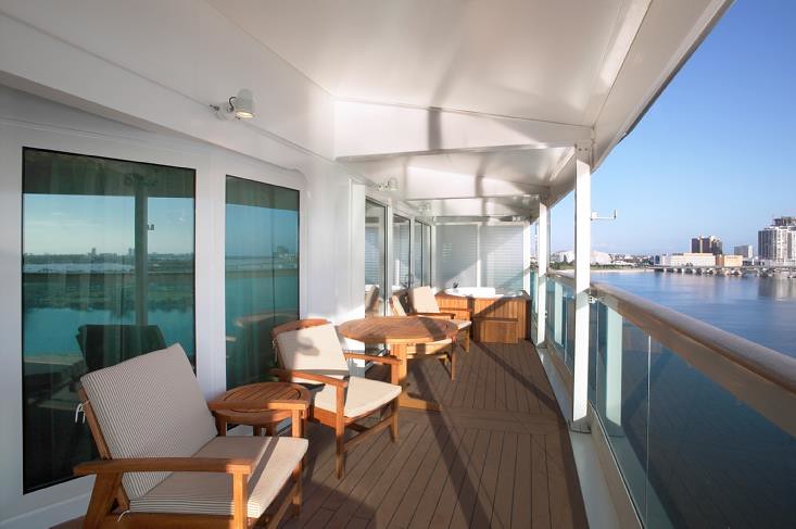 Royal Caribbean Freedom Of The Seas Royal Suite Balcony
