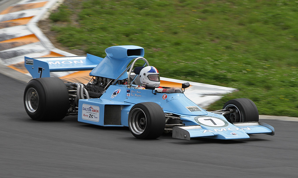 Chris Amon Driving The Amon F1 Car New Zealand Festival Of