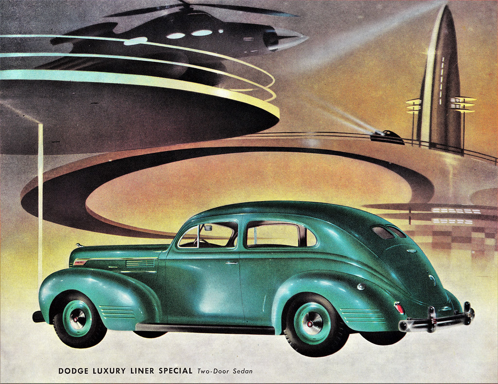 1939 Dodge Luxury Liner Special Two Door Sedan More Splend