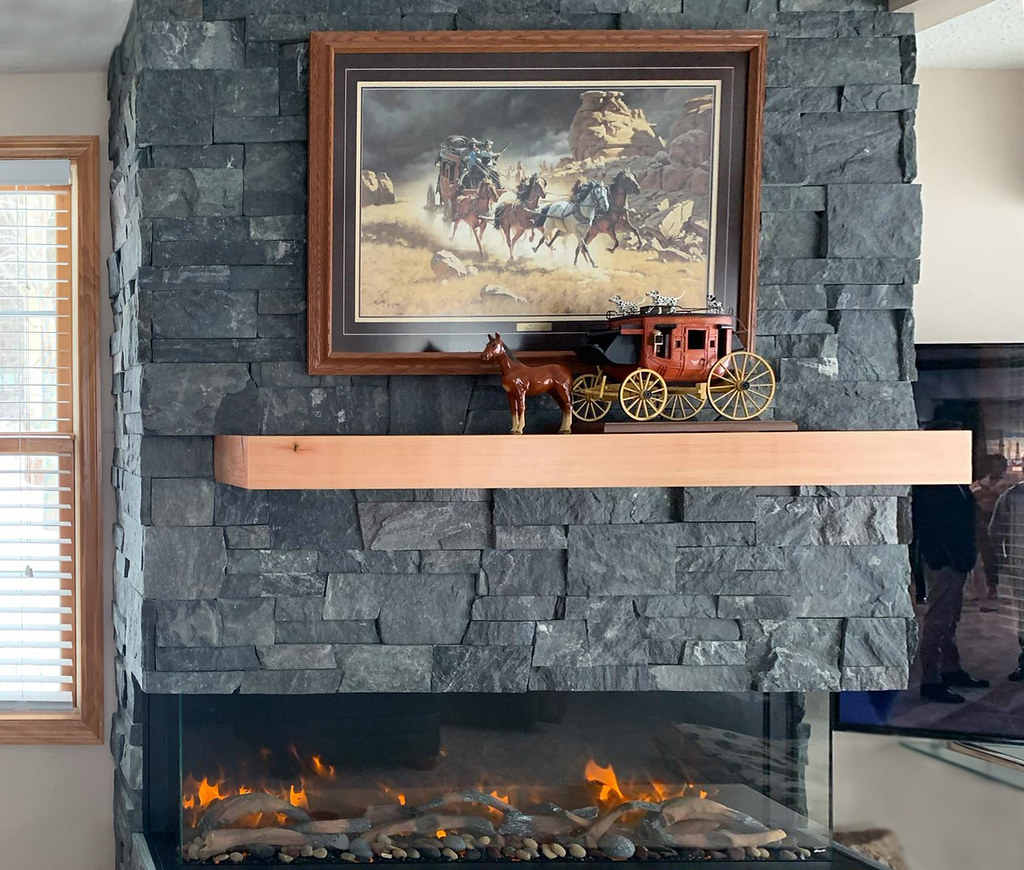 41 Stacked Stone Fireplace Ideas Sebring Design Build