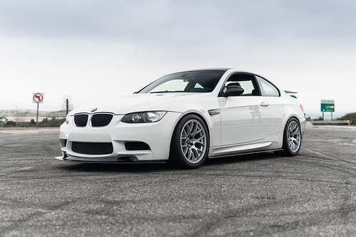Buildjournal's bmw e92 m3 with 18" ec-7 wheels in race sil…