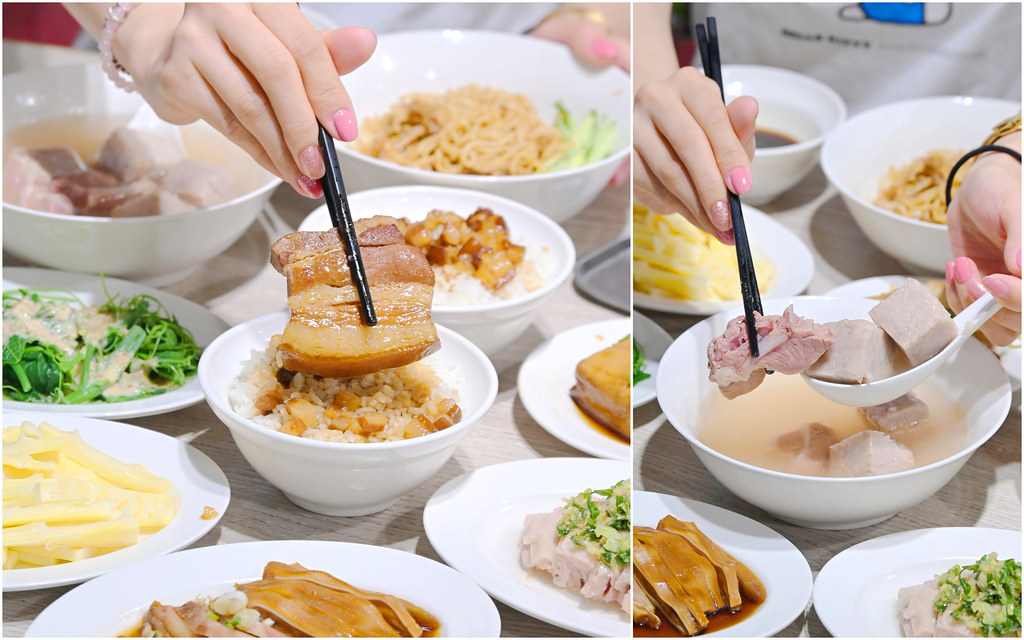 玉堂春魯肉飯 台中向上市場 台灣滷肉飯節嚴選店/肥嫩油香南部味必吃！大塊芋頭排骨湯必點