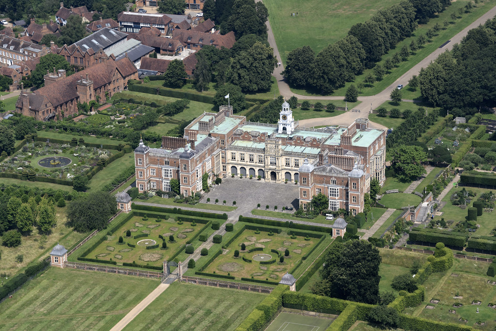Aims to reconnect residents with their local landscapes and cultural heritage. Hatfield House Aerial Image Hertfordshire Uk Built In 16 Flickr