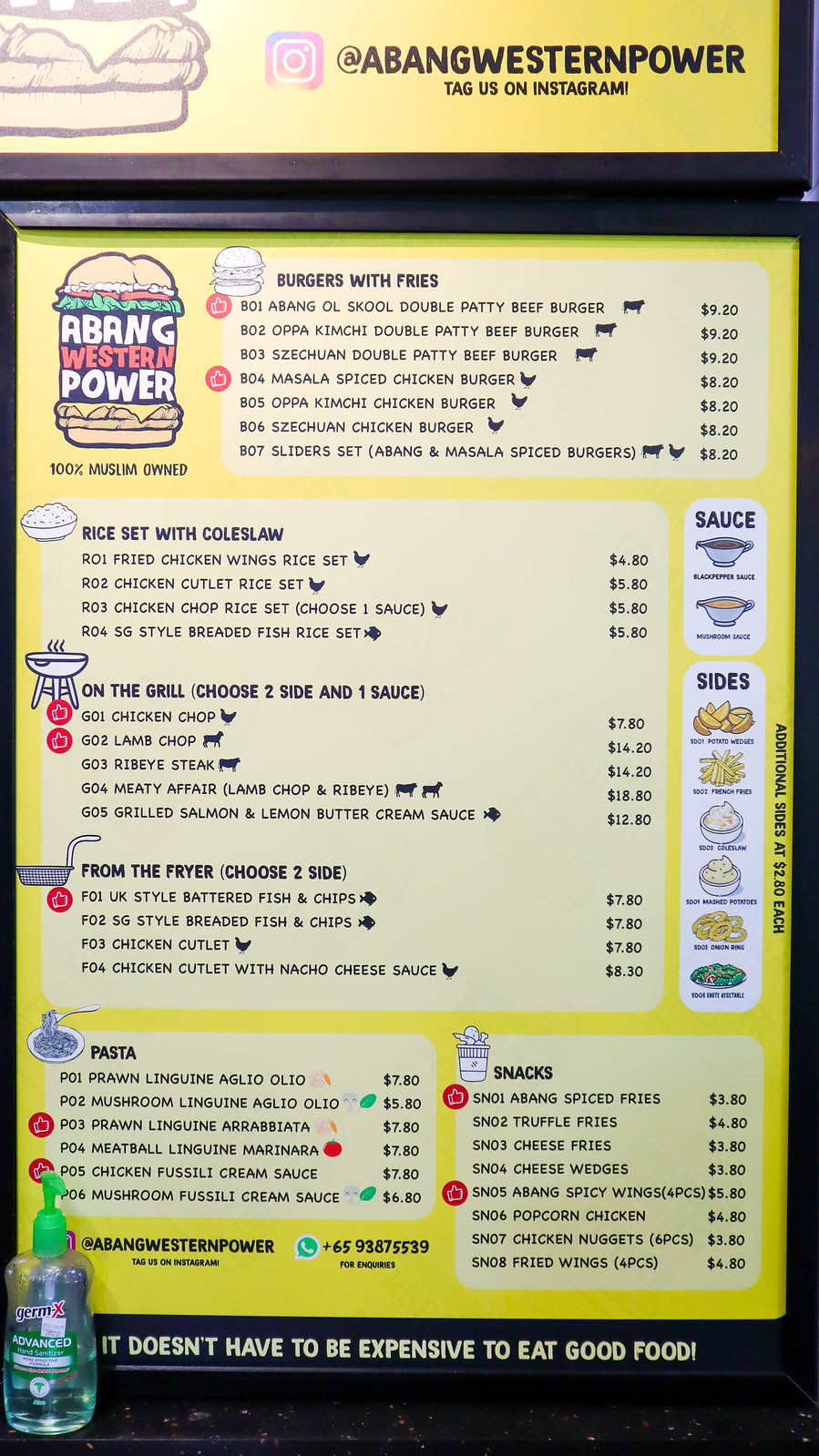 At western power, we are responsible for the safe, reliable and affordable transmission and distribution of electricity to customers in south western . Abang Western Power Muslim Owned Stall Sells Sloppy Burgers Fish Chips Under 10 In Ang Mo Kio Coffee Shop Miss Tam Chiak