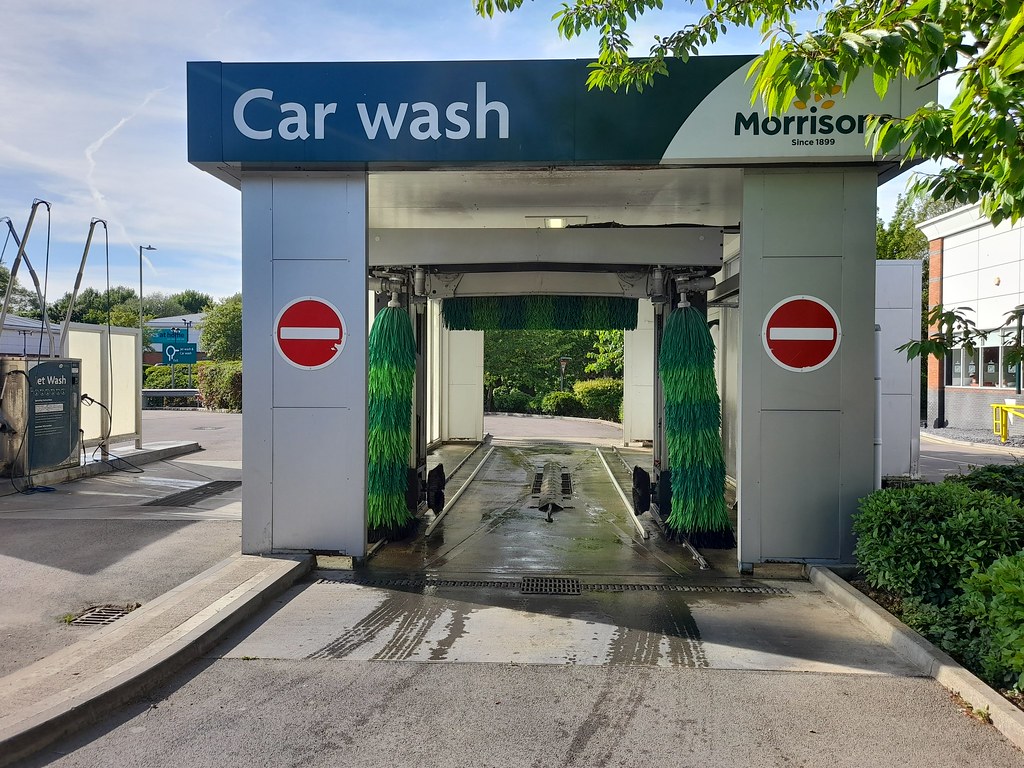 New morrisons car wash, canterbury