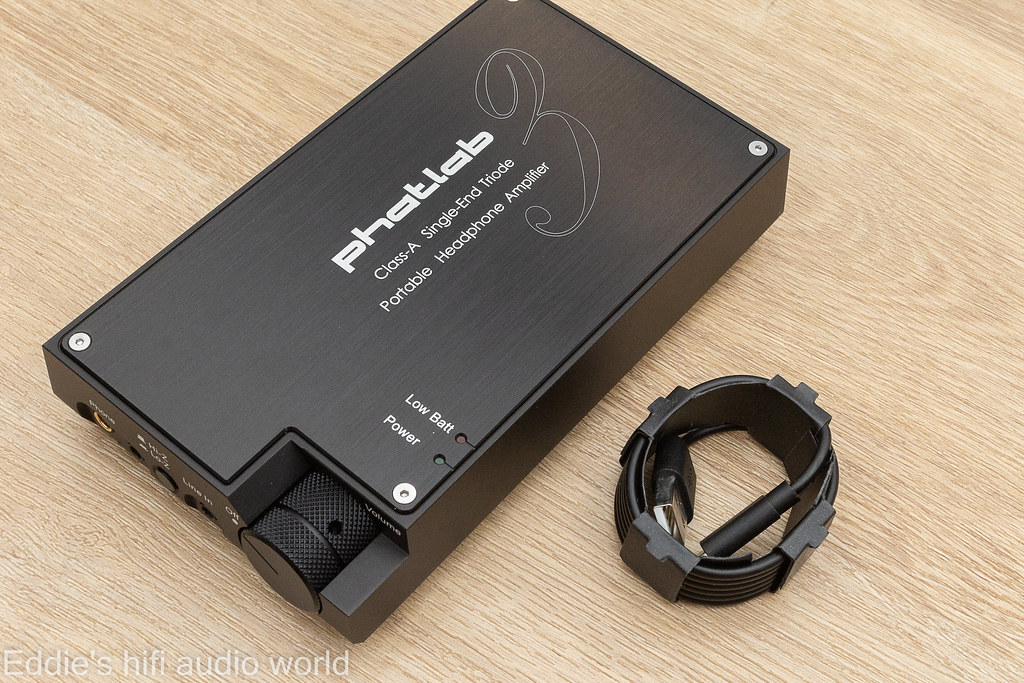 Phatlab Phantasy 3 Portable Tube Headphone Amplifier – Eddie's