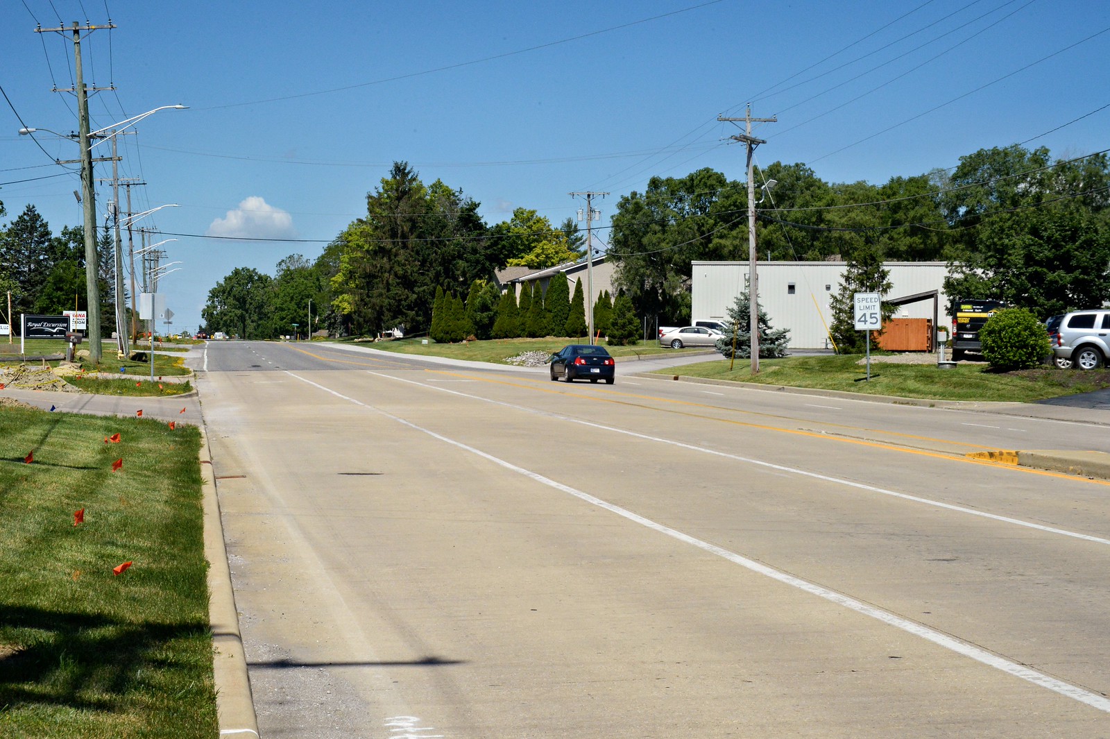 The 1928 Lincoln Highway in Indiana: Eastern Indiana - Down the Road