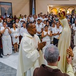 Procesión y Misa con la Imagen del Inmaculado Corazón de María Puerto Limón Ecuador-9