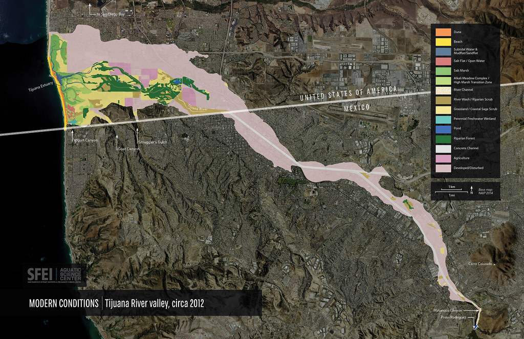 Tijuana River Valley Modern Habitat Types This Map Shows Flickr 31715213394 023b7a7c15 B 