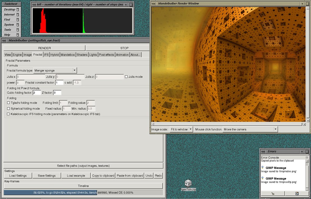Mandelbulber On Irix A Very Cool Fractal Generator Softwar Flickr