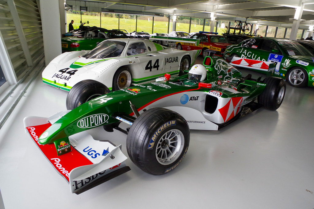 2004 Jaguar R5 Formula One Racing Car Driver Mark Webbe