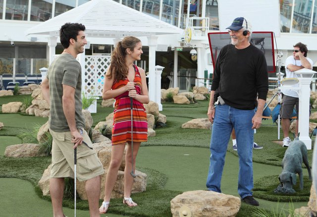 James Brolin Giving Direction To Justin Baldoni And Chelse