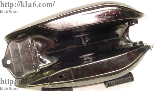 Honda CB100 1971-1972 Red Gas Tank ...