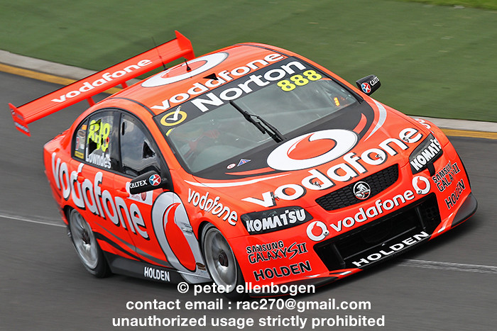 Craig Lowndes Team Vodafone Holden Commodore Ve Ii V8