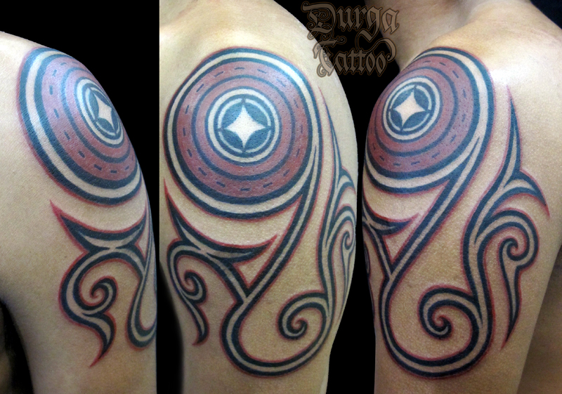 Gratis Scarica immagini Custom Batak Gorga Tattoo Custom Tattoo On Left Shoulder U Flickr il piu cool saluti
