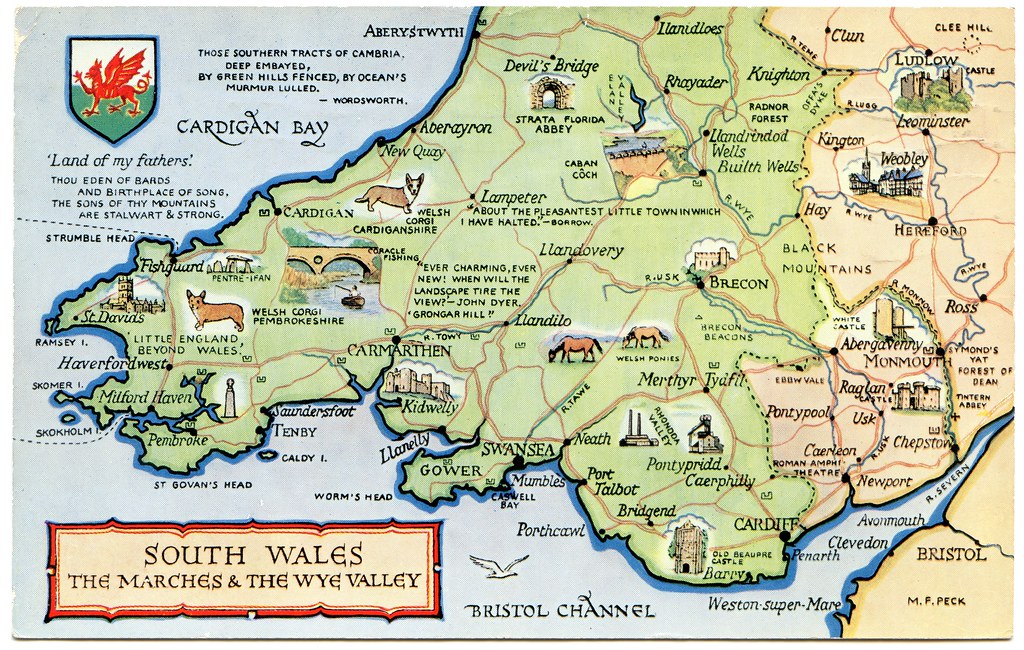 Map Of South Wales Detailed Map Of Wales IWPGIS 7182178796 84fcf01cd8 B 
