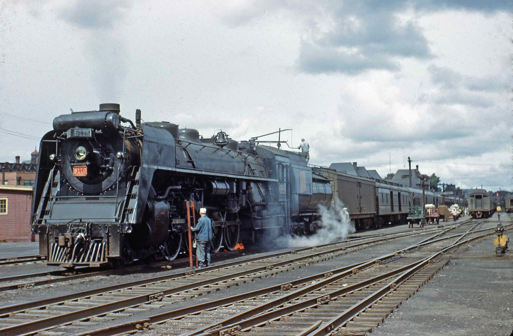 Canadian National 4 8 4 Steam Locomotive And Train At Monc Flickr Canadian National 4 8 4 Steam Locomotive And Train At Monc Flickr