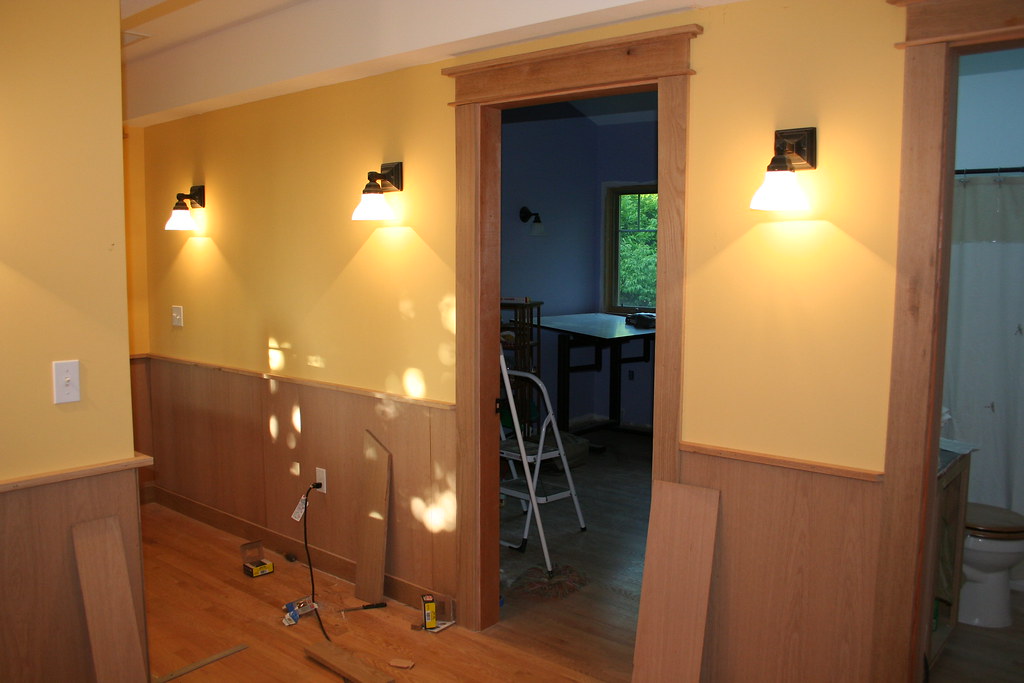 Wainscoting the Hallway