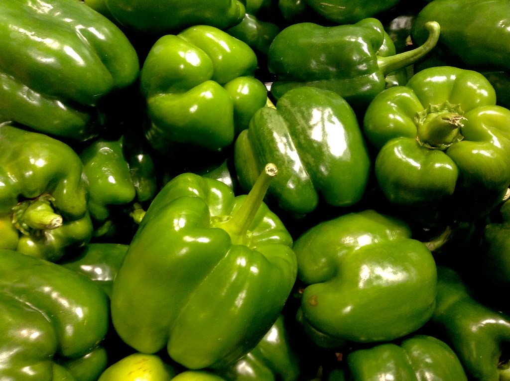Green bell peppers