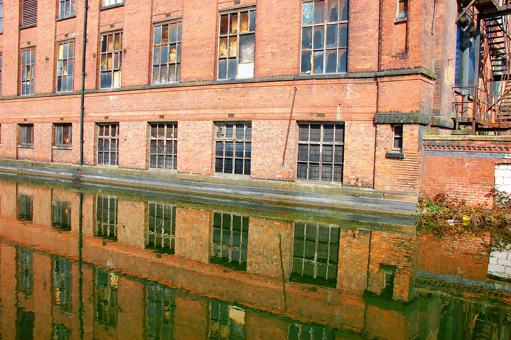 Cotton mill reflections.