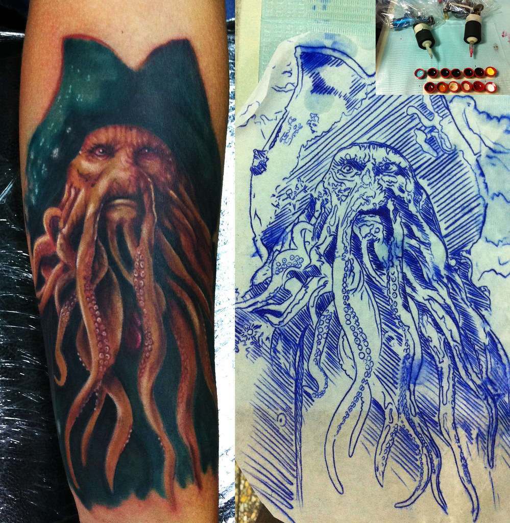 Davy Jones Tattoo | Tattoo Live - Chile | Hernan Andres Alfaro Rojas | Flickr 1024_x_999_jpg