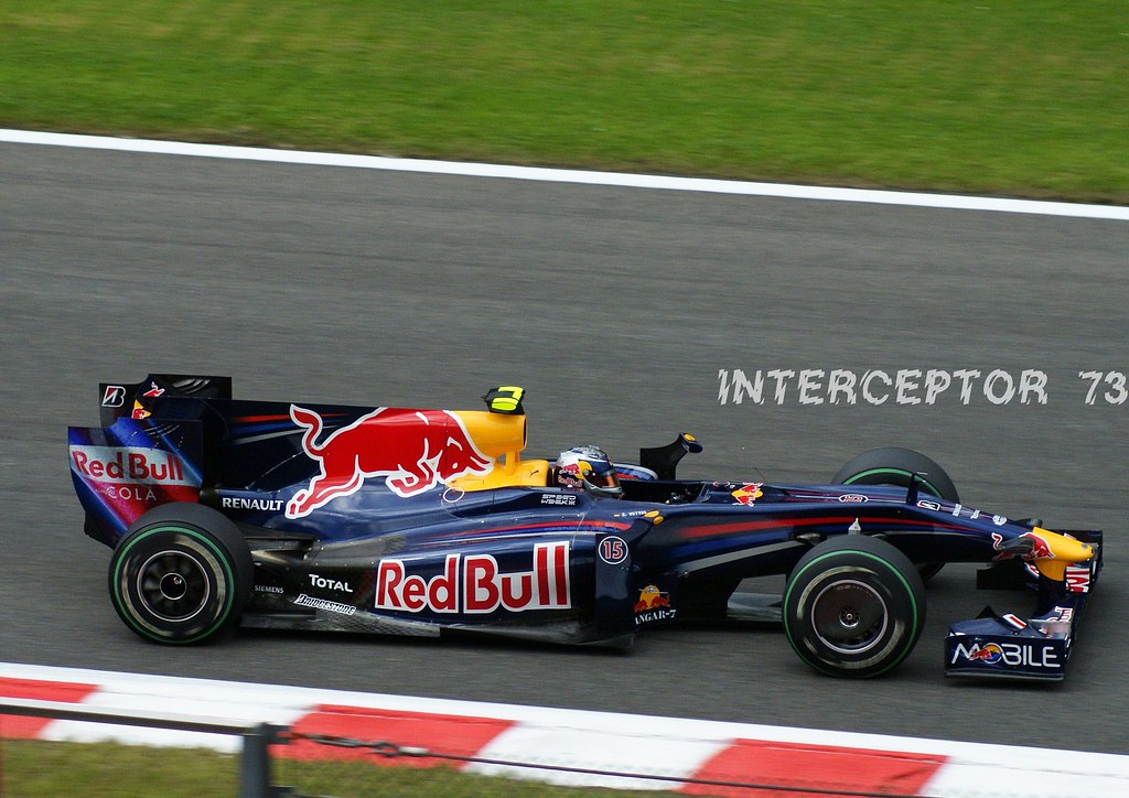 Sebastian Vettel Red Bull Renault Rb5 2009 Belgian Grand