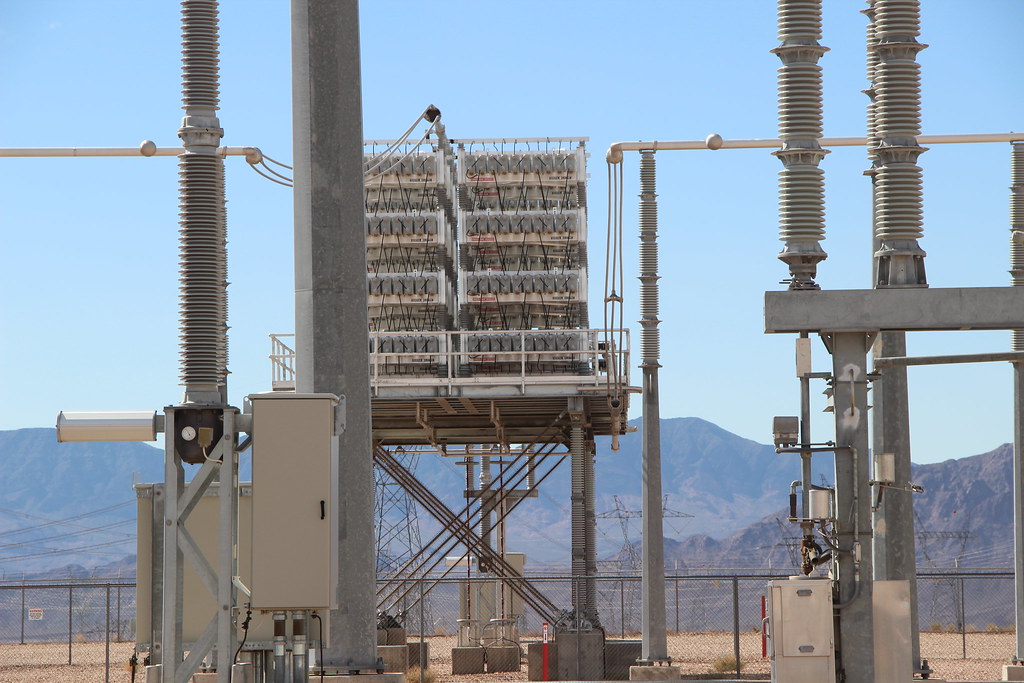 Mead Substation Capacitor Bank Western Area Power Flickr