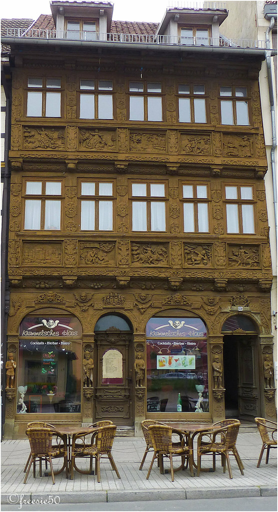28.11.2021 top 10 wernigerode sehenswürdigkeiten: Wernigerode - Krummelsches Haus | Es wurde 1674 vom