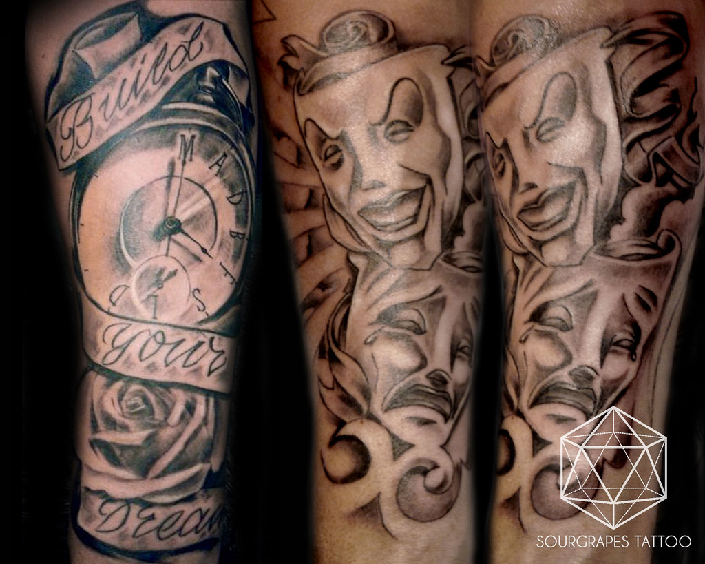 Idee Realistic Tattoo Chicano Completato