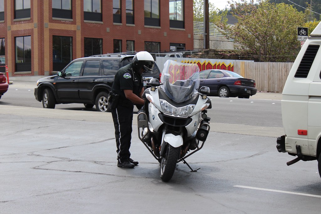 Bellingham, wa police bmw motorcycle