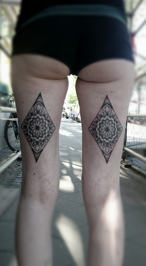 Mandala #Tattoo #Leg #Dotwork #Linework | Second Session (T… | Flickr 1024_x_564_jpg
