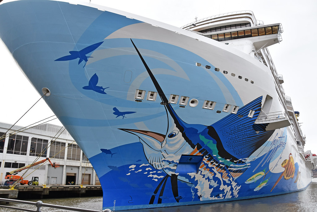 Picture Of The Cruise Ship Norwegian Escape Taken At Pier