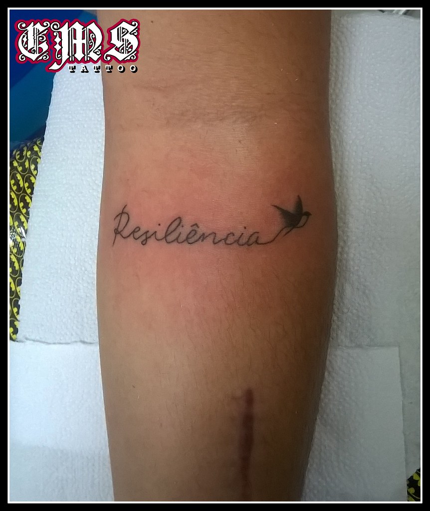 Calegrafia para tatuagem resiliencia Luis Pinzon Luigi 420tattoostore Ink Skin Designer Tattoodesign