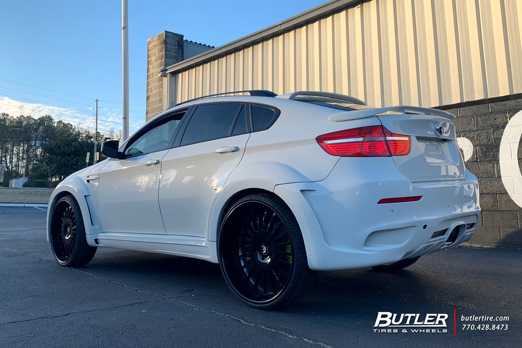 Hamann widebody bmw x6m with 26in forgiato andata wheels