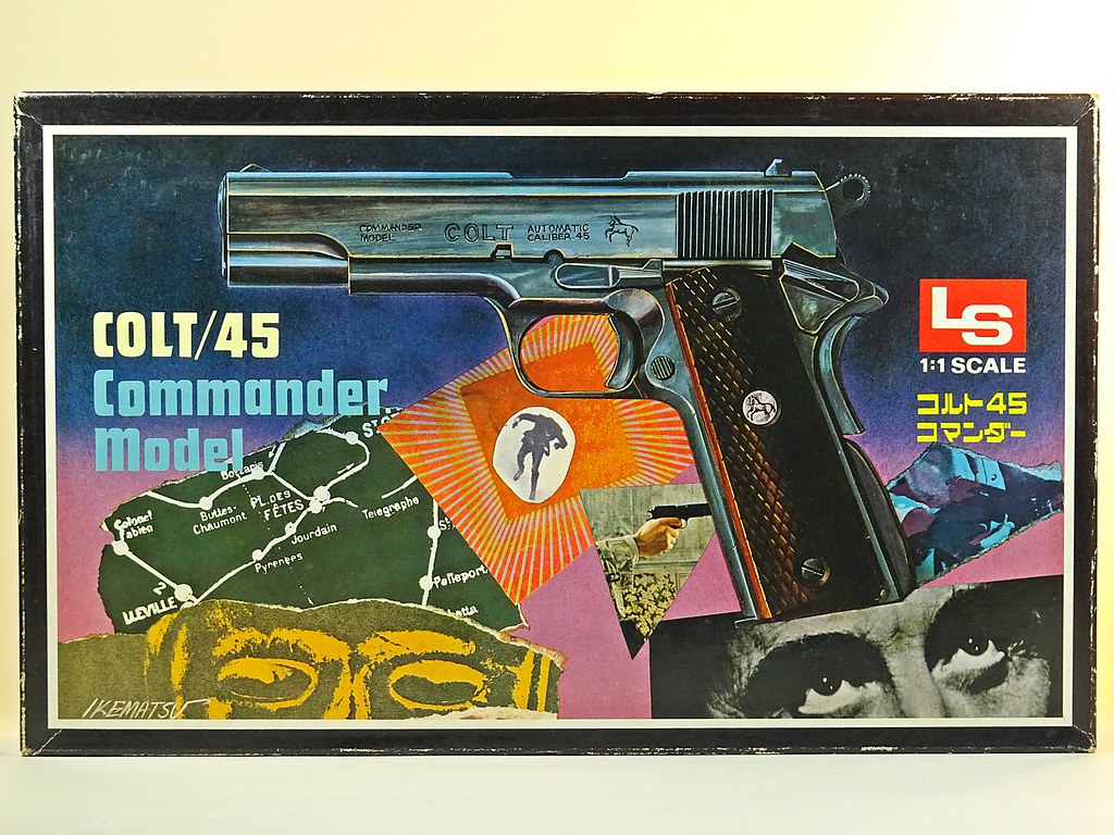 Explore our software and solutions to discover more…. Ls Vintage Plastic Model 1 1 Scale Colt 45 Commande Flickr