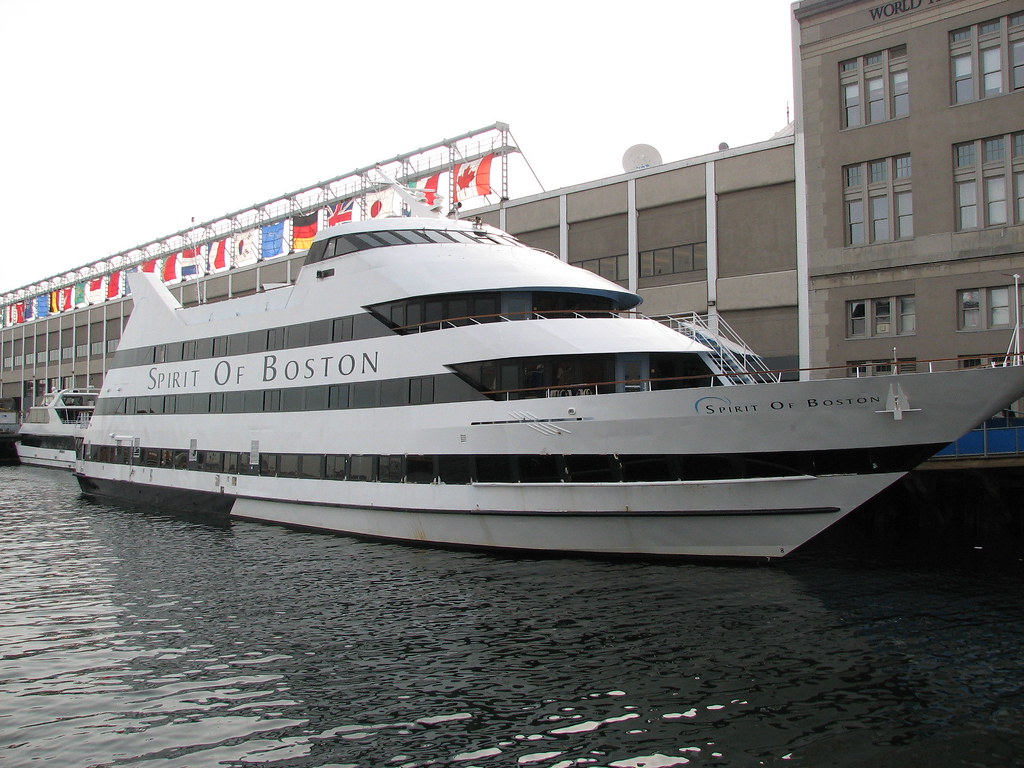 Silversea cruises launches new ship: Spirit Of Boston My Office Commonwealth Pier Boston Ma Dan Flickr
