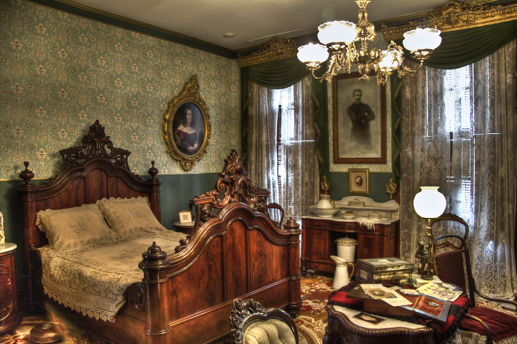 Welcome to our gallery featuring more than 132 bedroom ideas and designs. Resting in Luxury | 19th Century Bedroom in Saint Louis